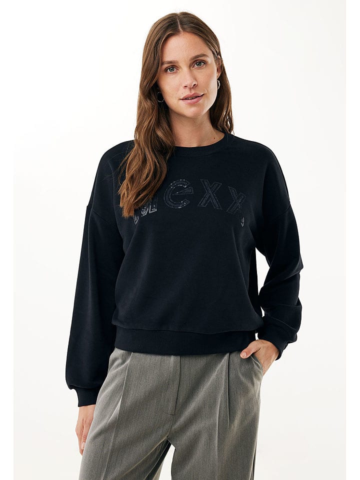 Mexx Sweatshirt ''Oleander'' in Schwarz - M