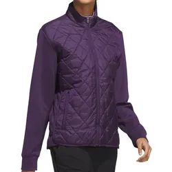 adidas Golf gesteppte Damen Jacke pflaume