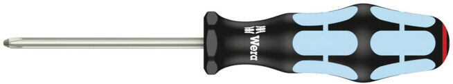 WERA Tournevis pour vis Phillips avec lame en acier inoxydable ″Stainless″ 1 (05032021001)
