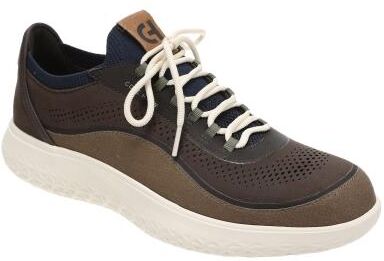 Cole Haan Grand ZeroGrand III Sneakers - Mens 8.5 Brown Sneaker Medium