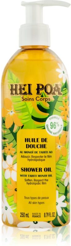 Hei Poa Tahiti Monoi Oil gentle shower oil 250 ml