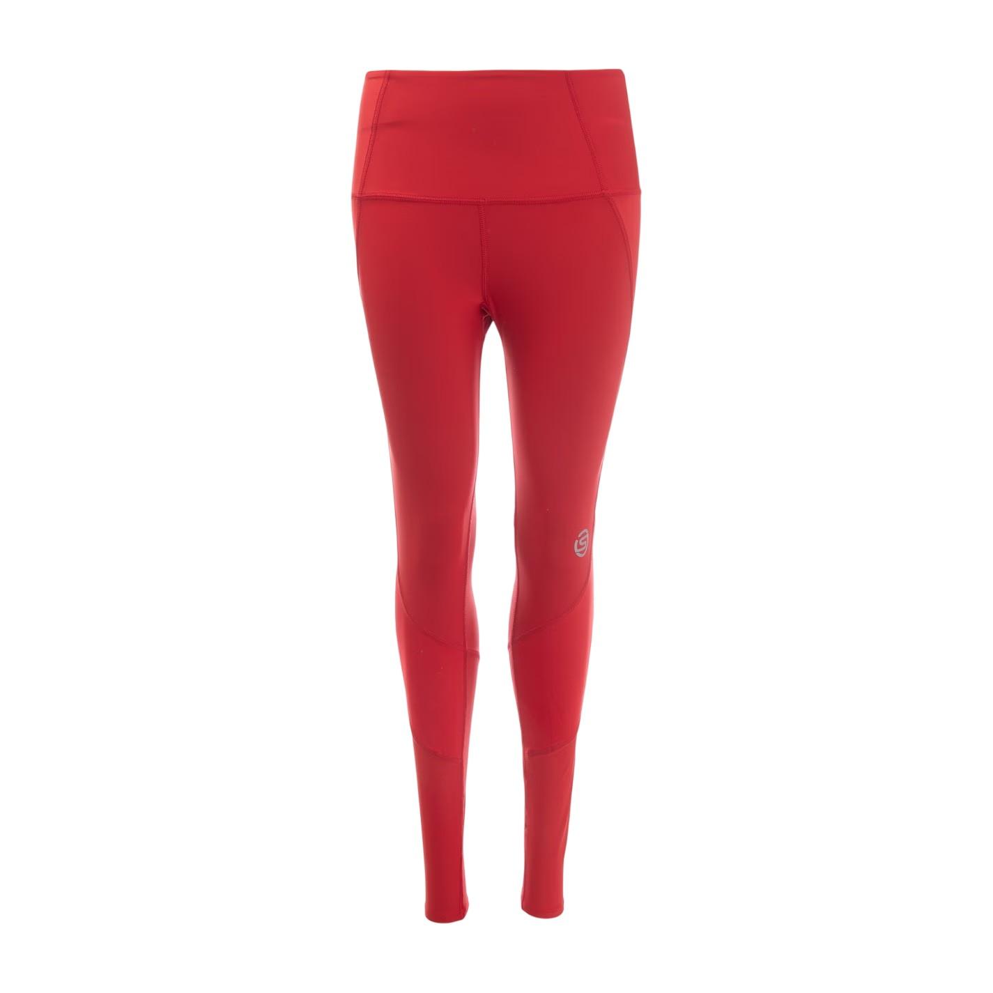 Skins - "Skyscraper" Leggings für Damen , Laufen (Rot)