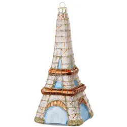Christbaumschmuck Glas Eiffelturm Weihnachtskugeln Weihnachtsbaum Reisen Paris