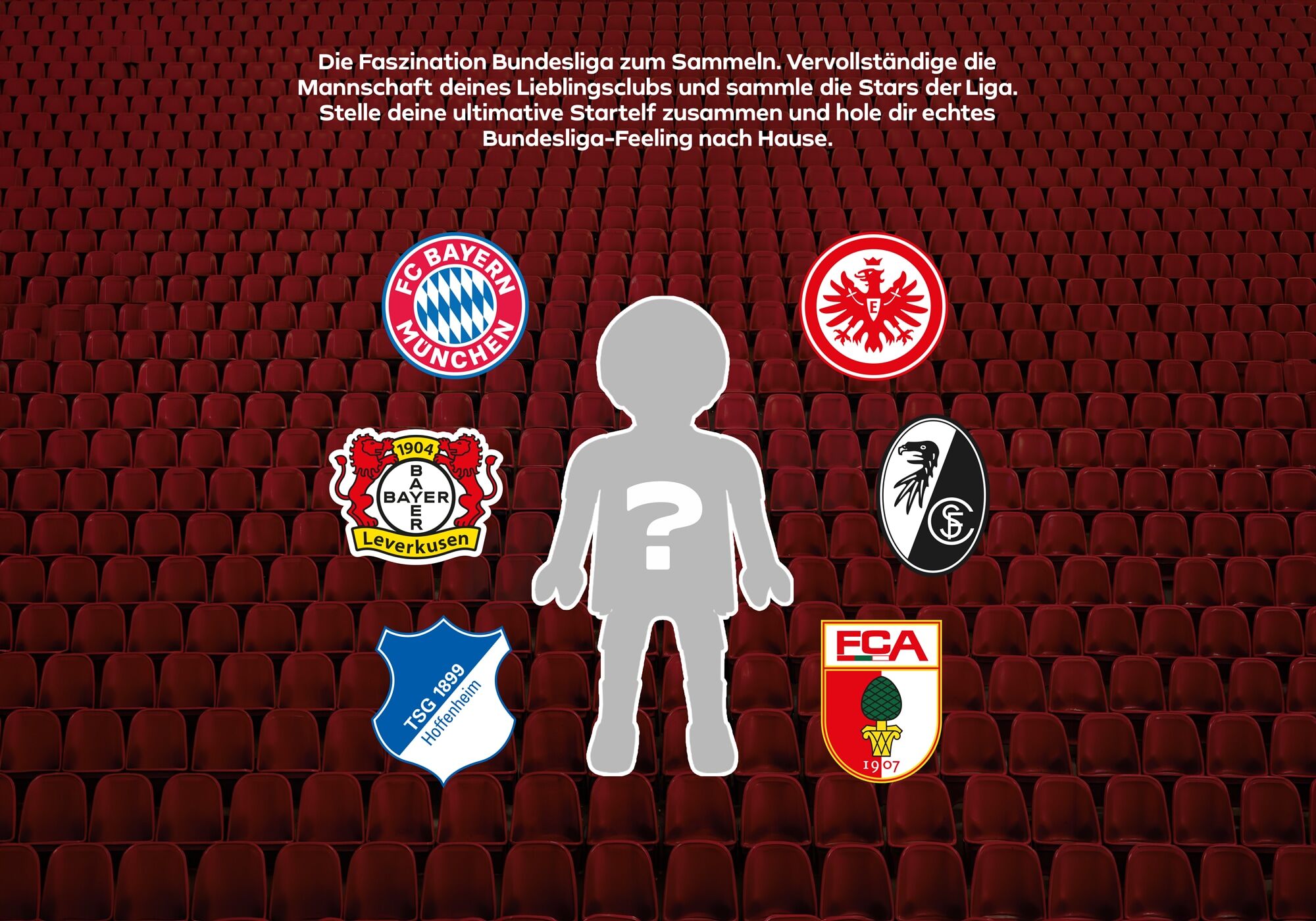 Konstruktions-Spielset PLAYMOBIL "Bundesliga Blindpack Figuren Set 1 (72227)", bunt, Spielbausteine, Kinder, Kunststoff, Konstruktions-Spielset, Made in Europe; Variante nicht wählbar