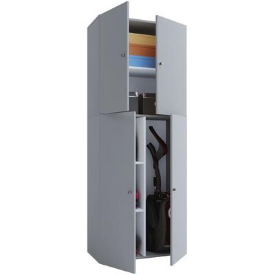 Holz Besenschrank Staubsauger Putzschrank Lona