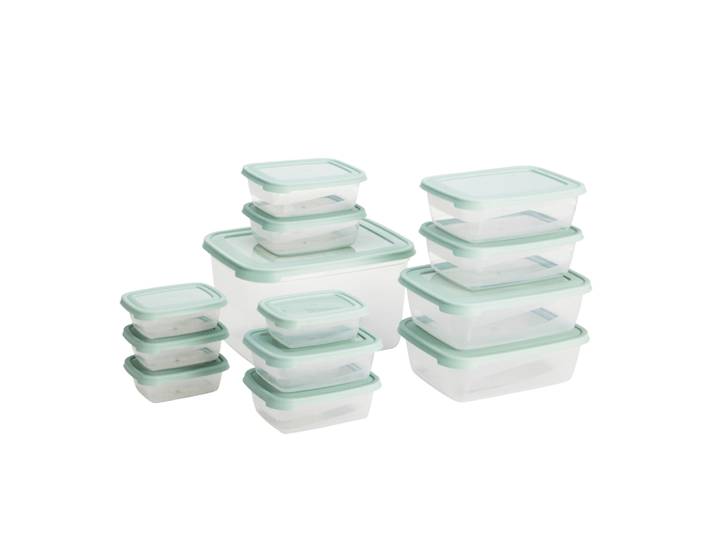 Vorratsbehälter Set 13-teilig hellgrün