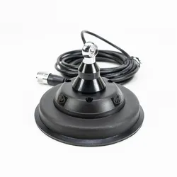 PNI Der Magnetfuss 120/DV 125 mm enthält 4 m Kabel und Stecker PL259 (Antennenkabel), Antennenkabel