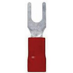 LAPP 63105060 Gabelkabelschuh 0.50 mm² 1.50 mm² Loch-Ø=5.3 mm Teilisoliert Rot 100 St.