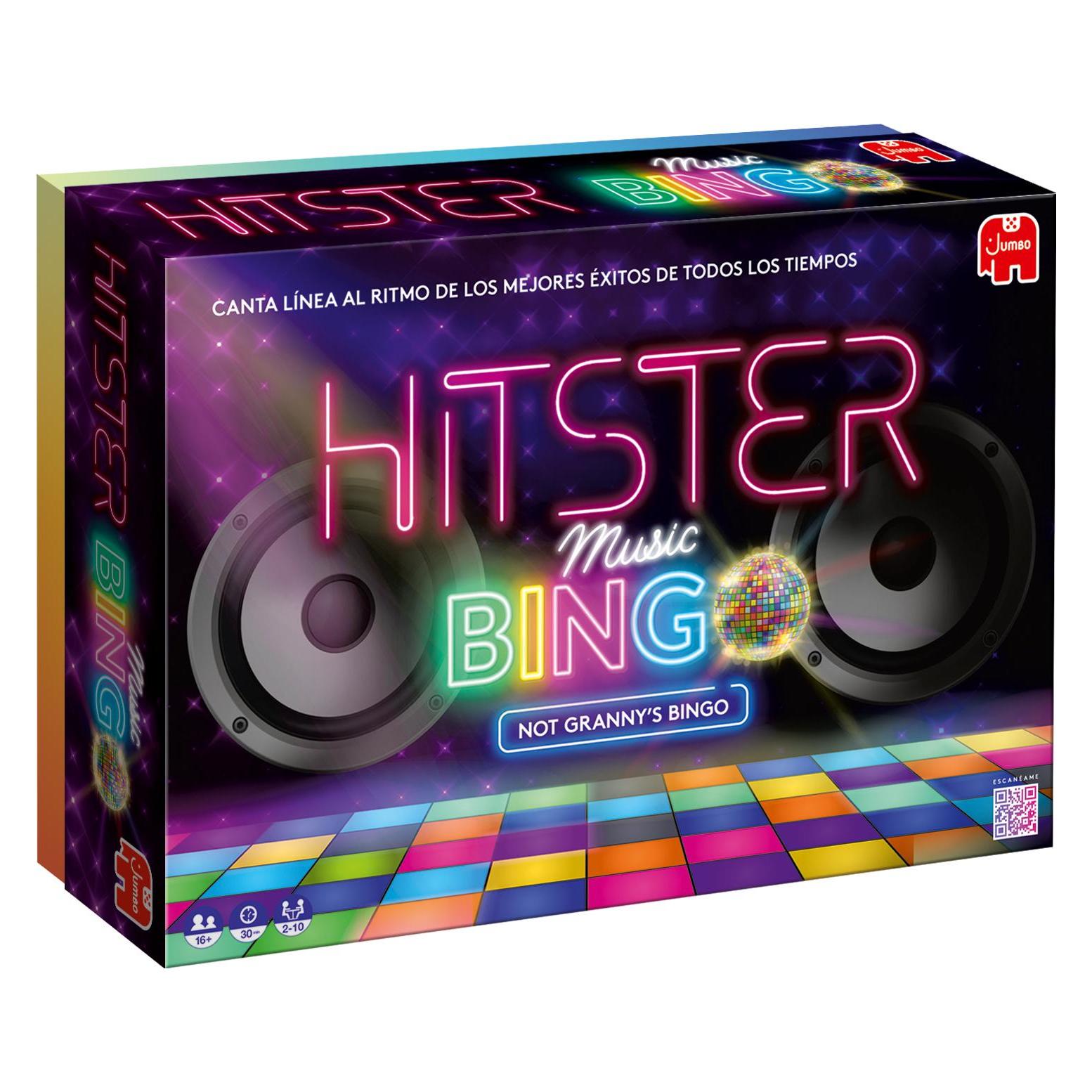 Jumbo Hitster Bingo - Musik Bingo Variante (Spanisch, 2 - 10 Spieler) (1110100359)