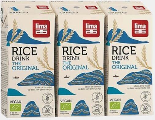 LIMA BEBIDA DE ARROZ ORIGINAL BIO 3x200ml