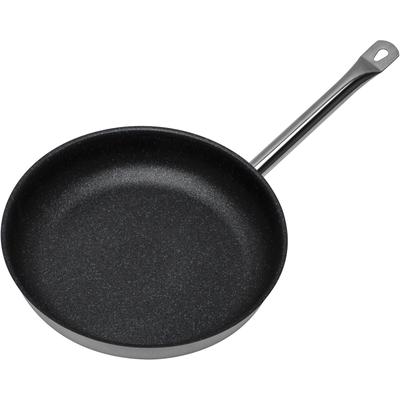 Bratpfanne GSW "Gastro Le Chef PROFILE", silber, H:6cm Ø:32cm, Pfannen, Bratpfanne, langlebige Teflon PROFILE Antihaft-Versiegelung, Induktion