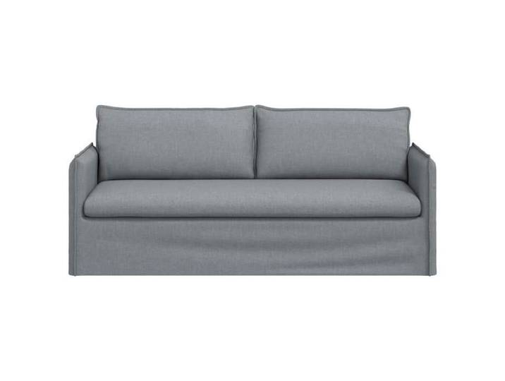 Gris clair SOFA - Moderne - Canapé 180cm - 3 places - Gris clair Métал C456