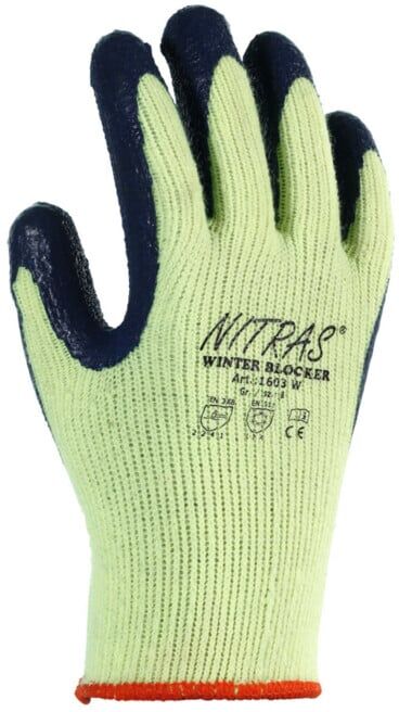 Nitras Paire de gants de protection contre le froid 1603 W, Taille des gants: 10 (1603W/10)