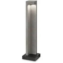 Ideal Lux Outdoor LED Stehleuchte TITANO BIG, 74cm, Harz granitgrau, 9W 3000K 290lm IDEA-246987