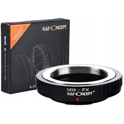 K&F Concept Adapter – Fujifilm X-Mount auf M39 – KF06.104, Objektivadapter, Schwarz