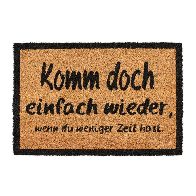 Relaxdays Deurmat Kokos KOMM WIEDER