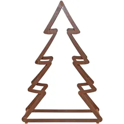 möbel direkt online Metalldekoration "Baum" Stamm braun