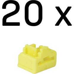 LINDY 47901 RJ45-Portschlösser Gelb