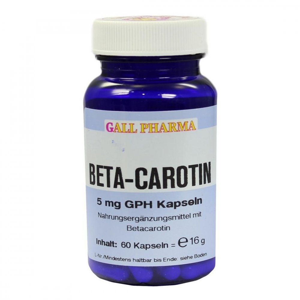 Hecht-Pharma GmbH Beta Carotin 5 mg Kapseln 02139529