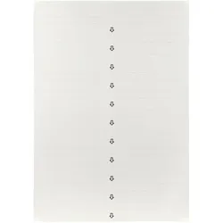 Merten MEG3926-6000 Beschriftungsstreifen für Schalter, Steckdosen, System Design MEG39266000