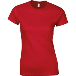 Gildan Damen Softstyle T-Shirt 64000L red M