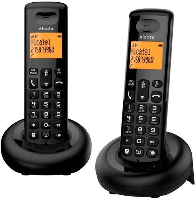 TELEFONE SEM FIOS ALCATEL E160 DUO PR