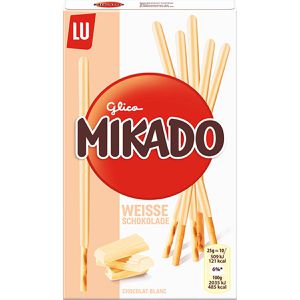 Mikado Kekse Weiße Schokolade, 75 g
