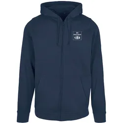 FC Blau-Weiß Linz Zip Hoodie Linzerin - blau / 46