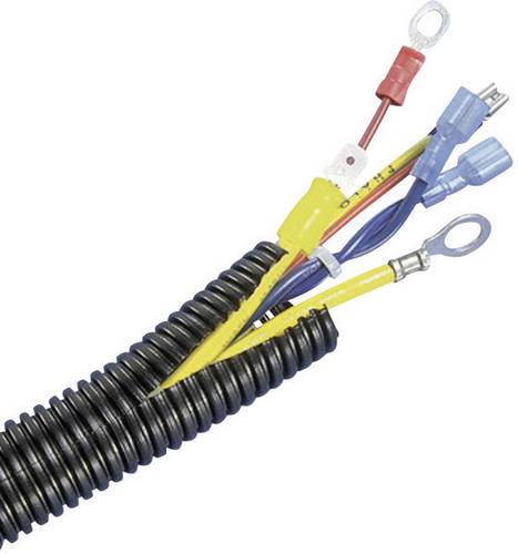 Panduit CLT38F-C20 Wellrohr Schwarz 10mm Meterware