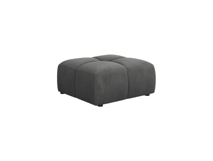 Design Sitzpouf Adams Chenille Dunkelgrau 64 x 64 cm chosen by Bloomingloft
