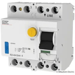 Mitsubishi Electric FI-Schutzschalter RCD-63/4/30mA - B