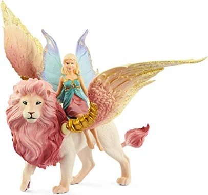 Schleich BAYALA 70714 - Elfe auf geflügeltem Löwe