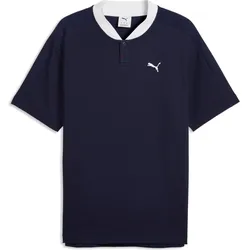 Puma, Herren, Sportshirt, CLASS Relaxed Material Polo (M), Blau, M