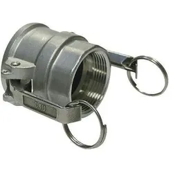 Teguma, Rohrverbindungstechnik, Hebelarmk.Kamlok Typ D VA (1.4408) m.PTFE Dicht.3 Zoll
