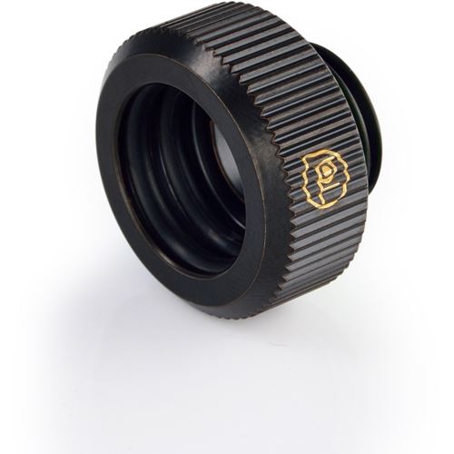 BitsPower Touchaqua Adapter Anschluss G1/4 Zoll AG auf 14mm AD Hardtube - 2er Pack, schwarz