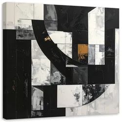 LEINWANDBILD 3D und geometrisch 30x30cm