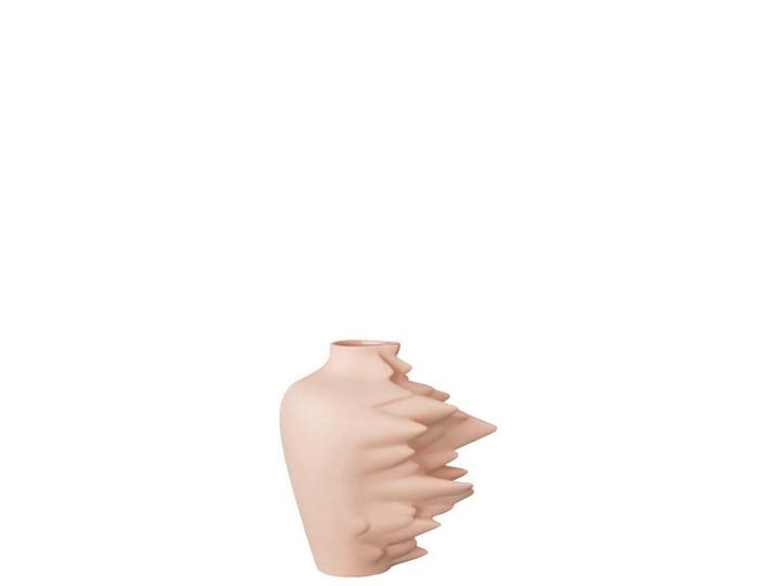 Rosenthal Vase Fast - Cameo, Hellrosa, Keramik, 14 cm, Dekoration, Vasen, Keramikvasen