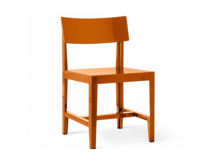 MAGIS chaise BISHOP (Orange - Td'acier peinte au polyester)