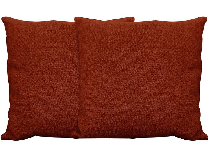 Coussins décoratifs x2, Rouille