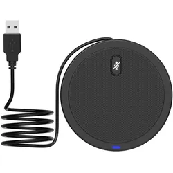 Techly ICC SH-22 microphone Black Conference microphone, Mikrofon