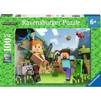 Kinderpuzzle Minecraft - Steve und Alex 100 Teile