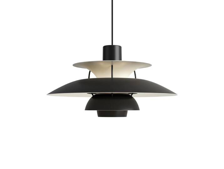 Louis Poulsen - PH 5 Pendelleuchte, monochrome black