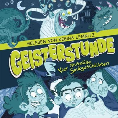 Geisterstunde: Vier gruselige Spukgeschichten - Sabine Städing,Ralf Leuther,Marco Sonnleitner,Bob Konrad, Audio, 4057664233516