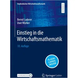 Einstieg in die Wirtschaftsmathematik, Fachbücher von Uwe Würker, Bernd Luderer