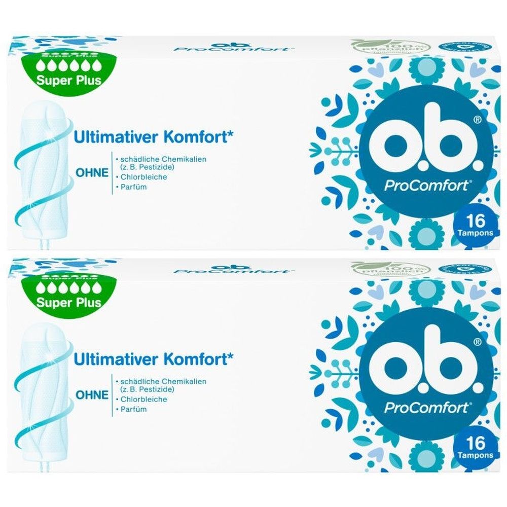 OB Procomfort Super Plus x2 2x16 St Tampon