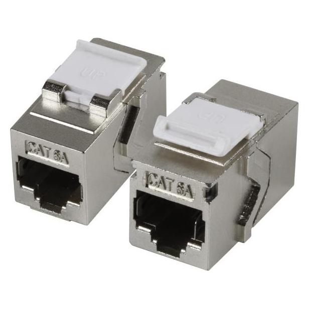 EFB Elektronik EFB Keystone Einbauadapter RJ45 STP, Cat.6A (Antennenadapter) (37521.1V2)