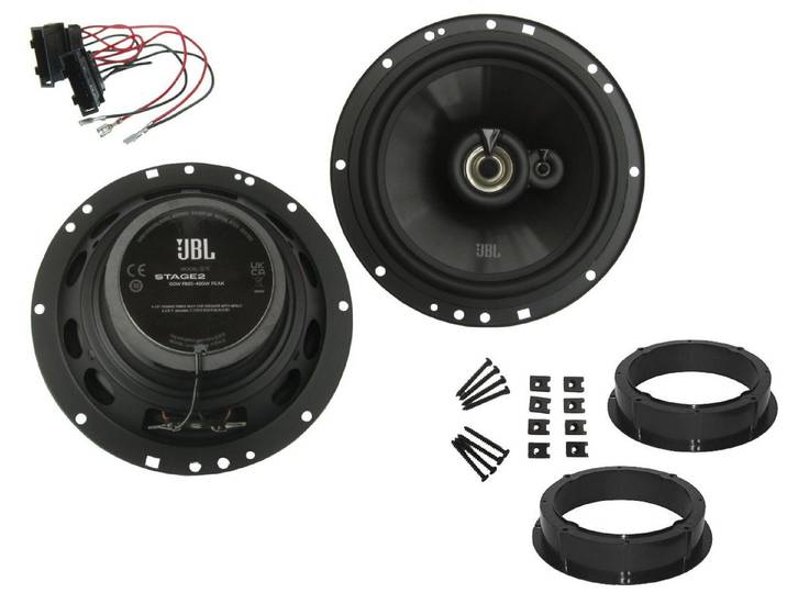 DSX JBL 3 Wege Lautsprecher für VW EOS Bj 05.2006 bis 04.2015 Seitenteil Auto-Lautsprecher (60 W)