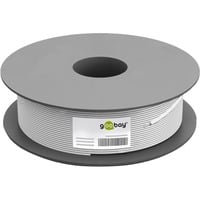 Netzwerkkabel Cat.6, U/UTP weiß, 100 Meter