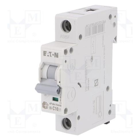 Eaton Leistungsschalter 1P C 10A 6kA AC xPole Home HN-C10 (194829)