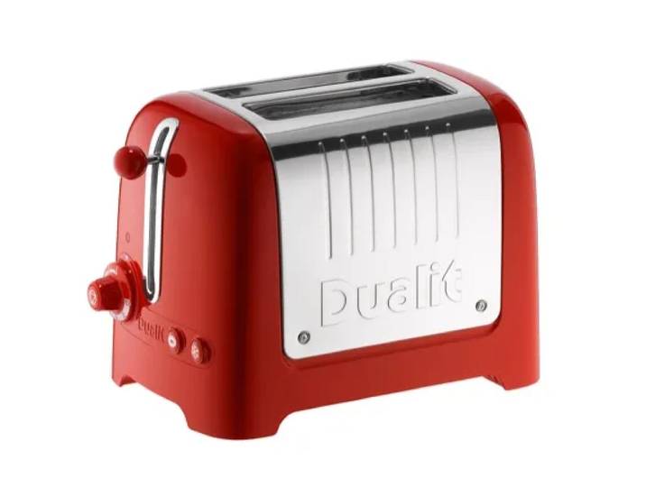 Dualit Toaster Lite 2 Scheiben Gloss glänzend rot